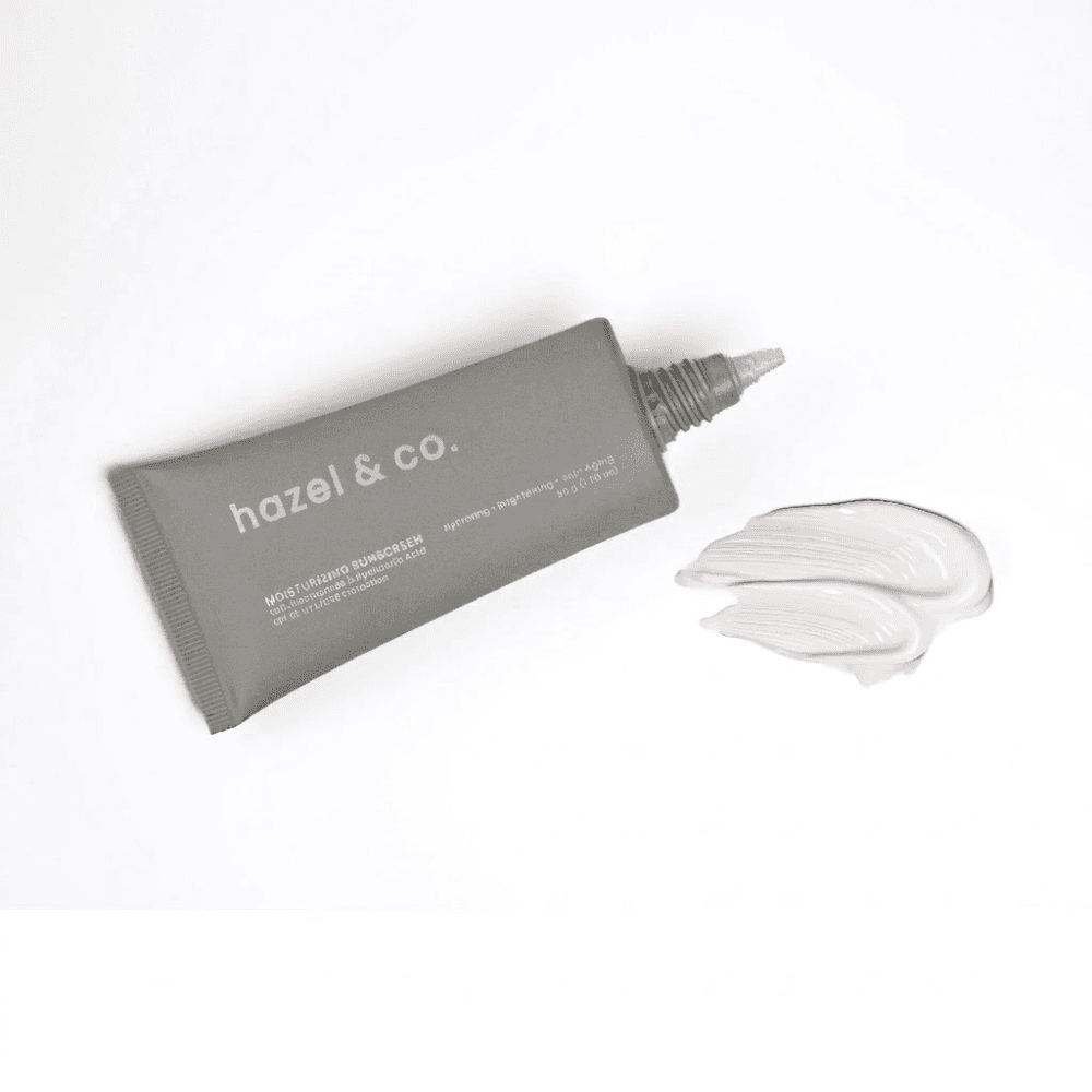 hazel & co. Moisturizing Suncreen SPF 50 with Niacinamide & Hyaluronic Acid UVA/UVB Protection thumbnail 6