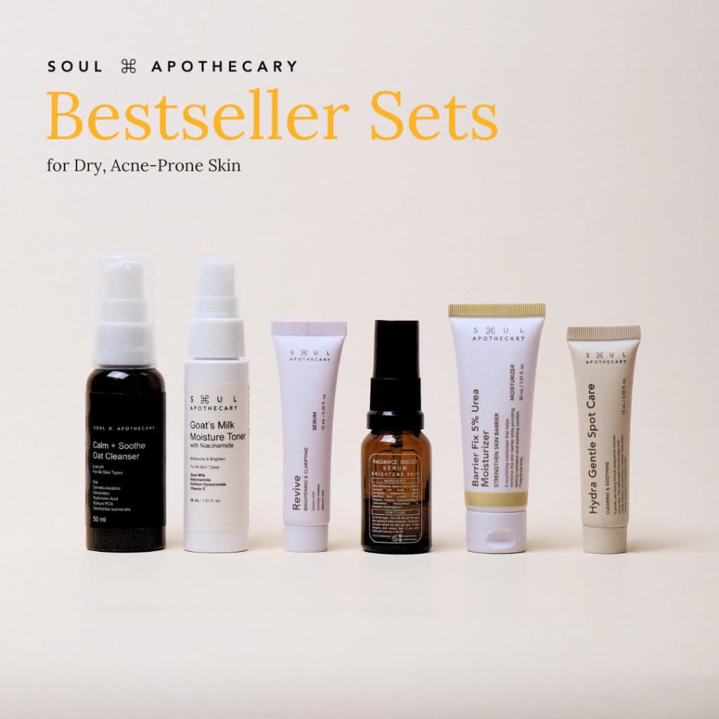 SOUL APOTHECARY Bestseller Sets for Dry, Acne-Prone Skin