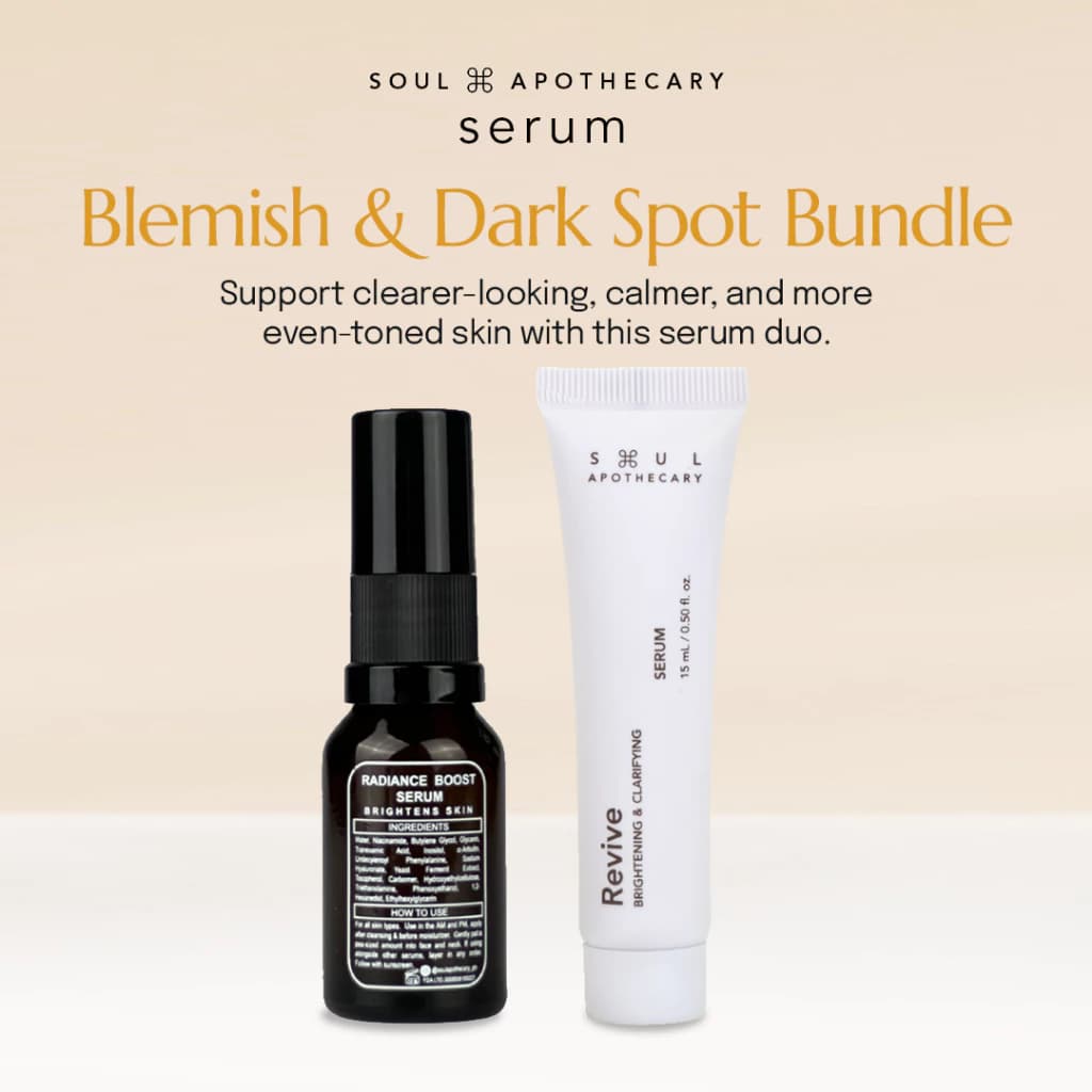 Soul Apothecary 1+1 Bundle Radiance Boost Serum + Revive