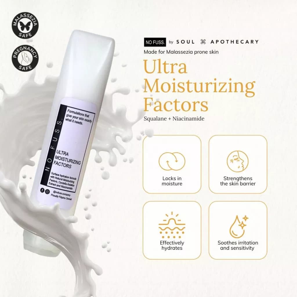 No Fuss Ultra Moisturizing Factors | NMF + Centella + Niacinamide Moisturizer (25g / 60ml)